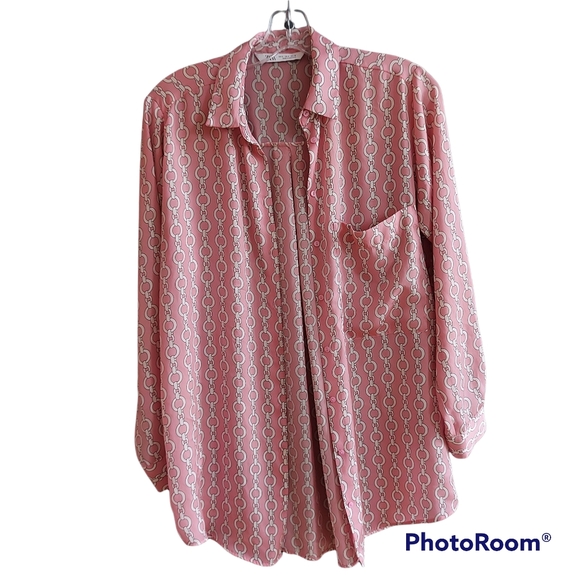 ZARA Oversized Button Down Shirt, Small - Picture 5 of 8